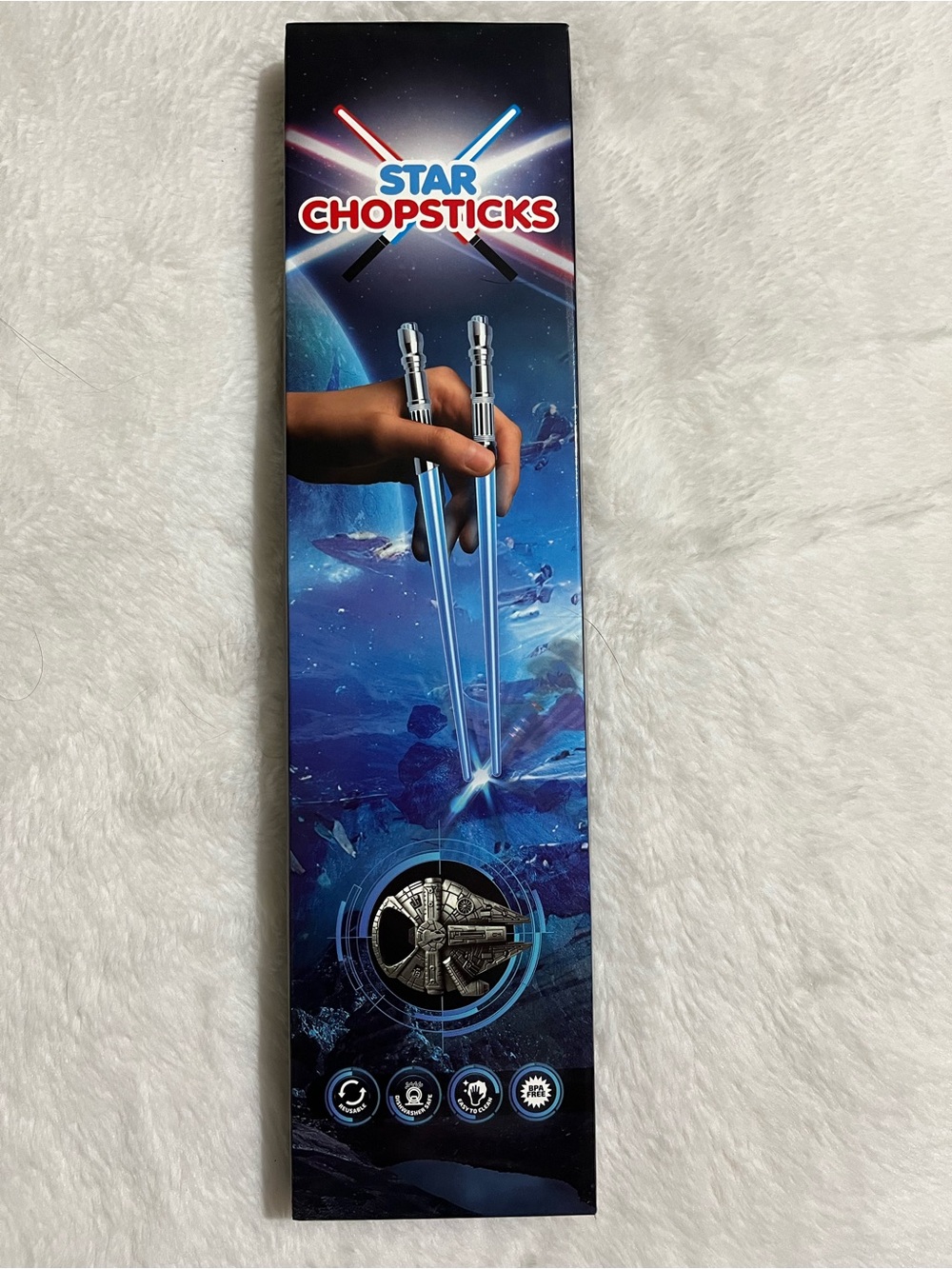Star Light-Up Chopsticks - Novelty Electronics Accessory